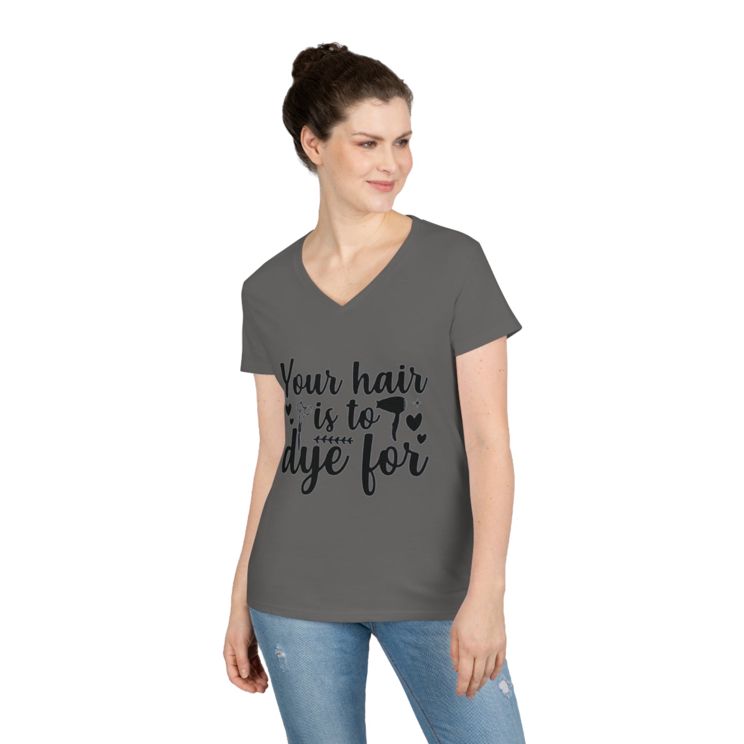 To Dye For V-Neck T-Shirt