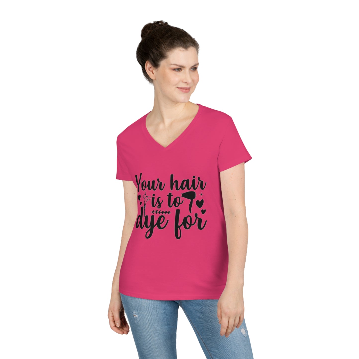 To Dye For V-Neck T-Shirt