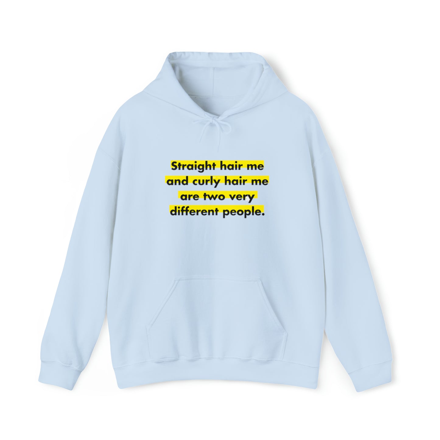 Straight & Curly Me Unisex Hoodie