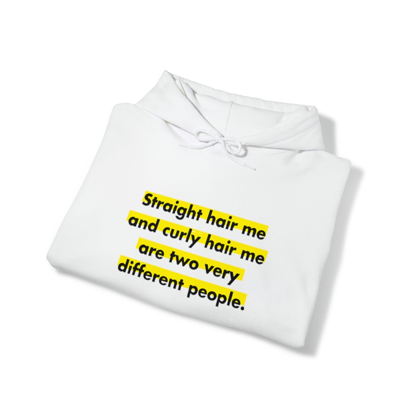 Straight & Curly Me Unisex Hoodie