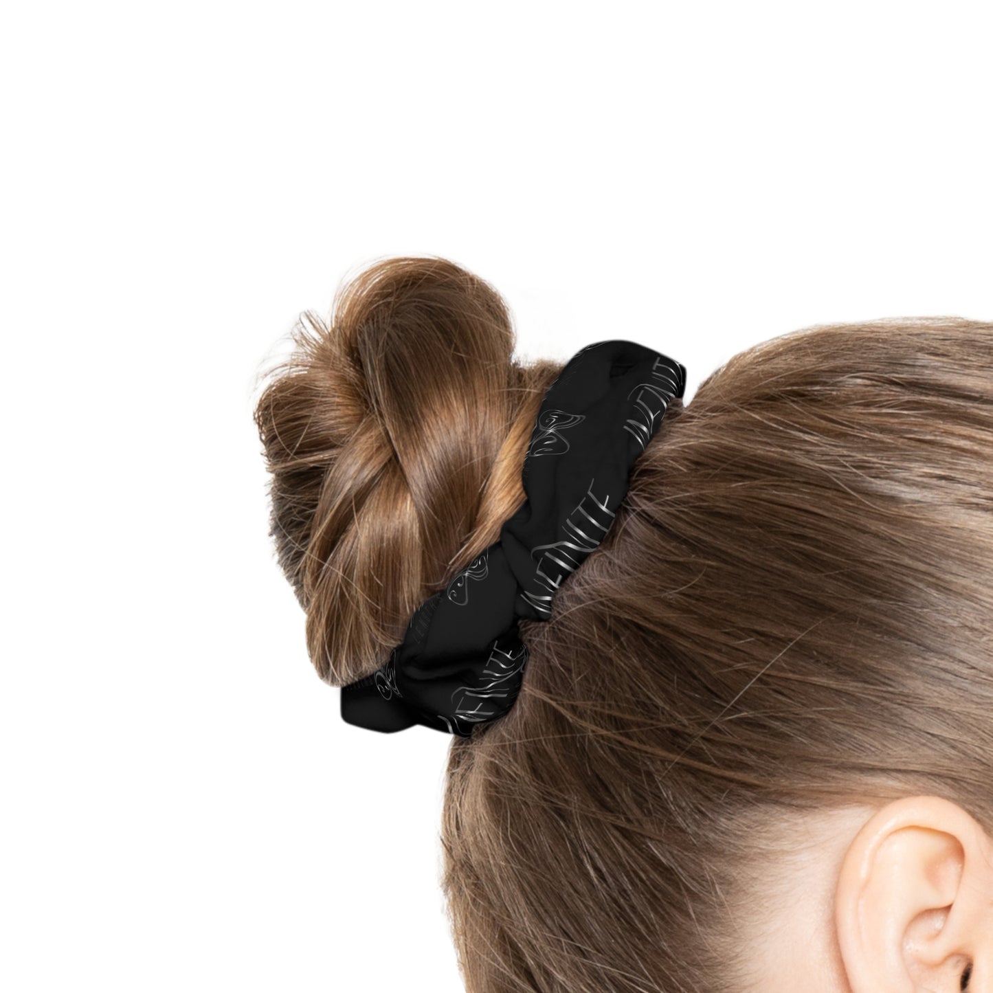 Black Infinite Lengths Scrunchie