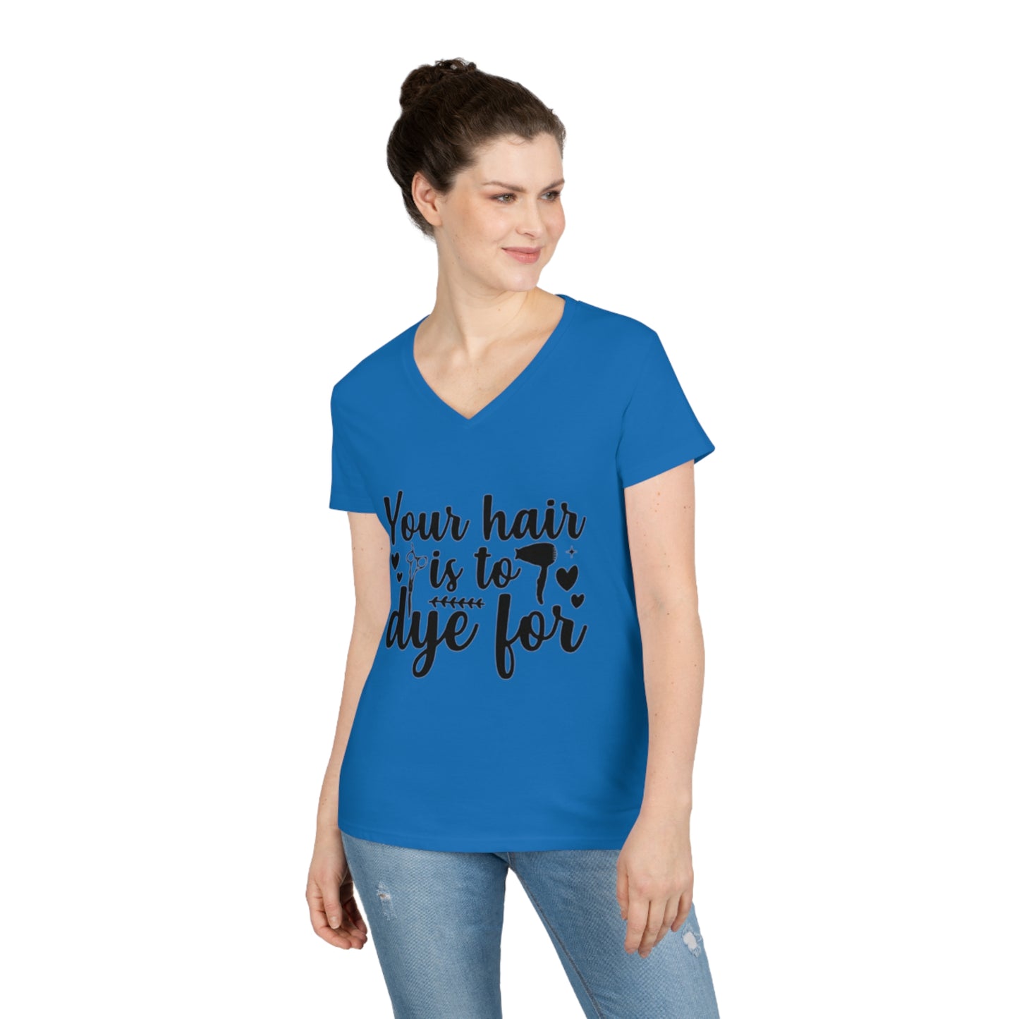 To Dye For V-Neck T-Shirt