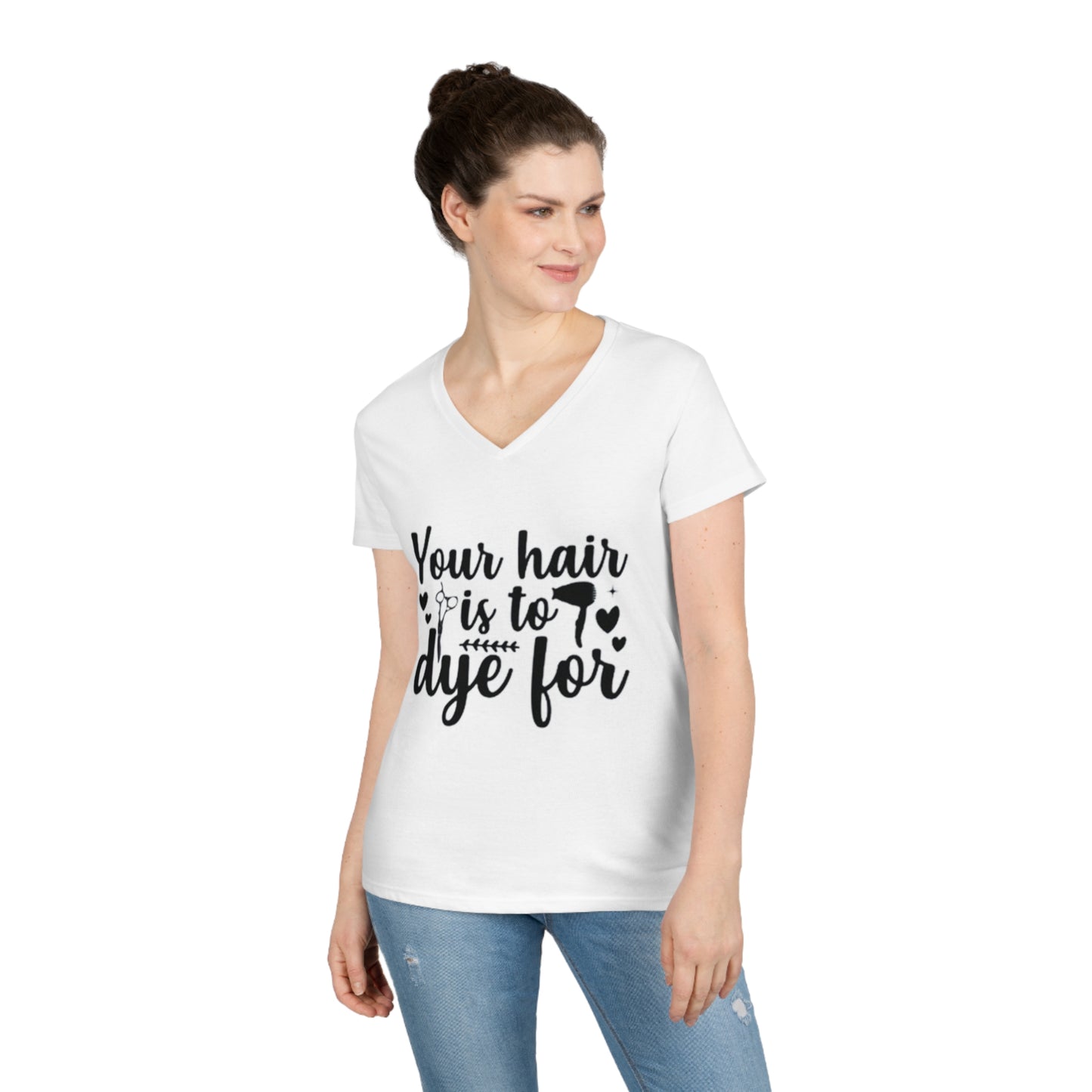 To Dye For V-Neck T-Shirt