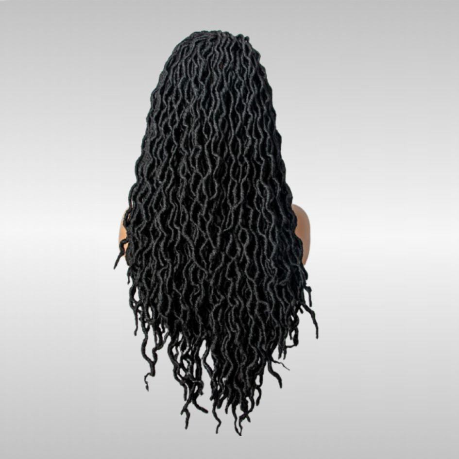 28" Lace Braid Wig