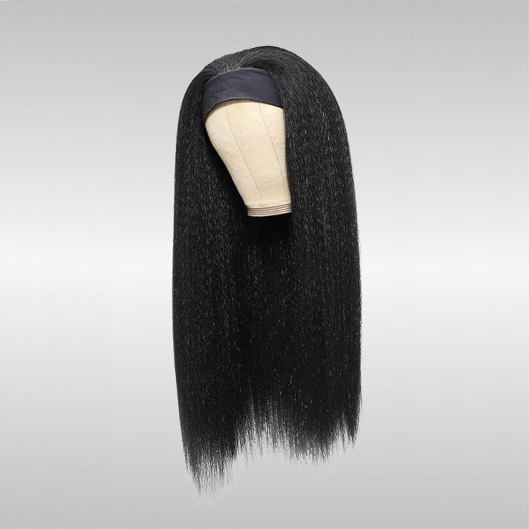 Kinky Straight Headband Wig