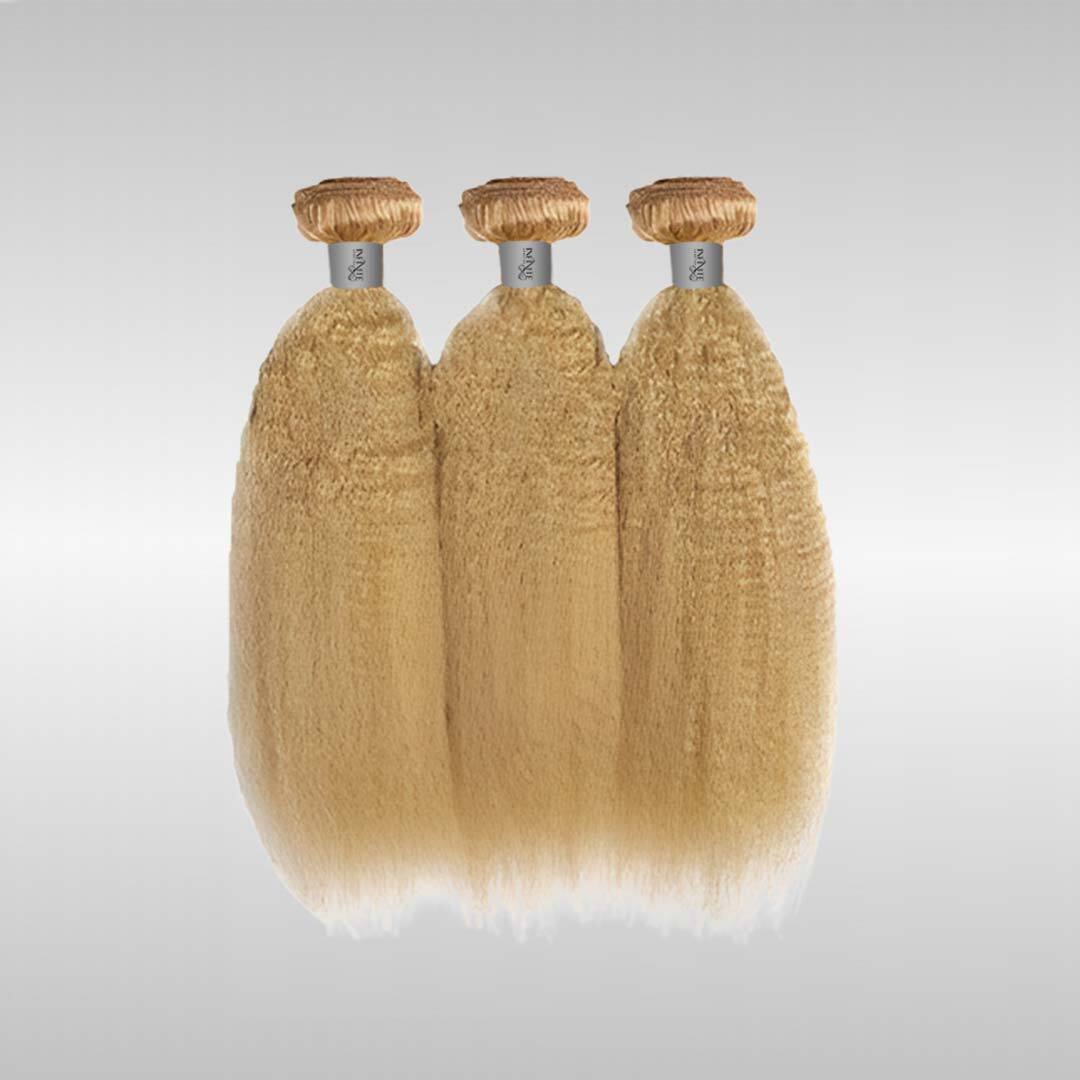 12A Kinky Straight Raw Human Hair Bundle