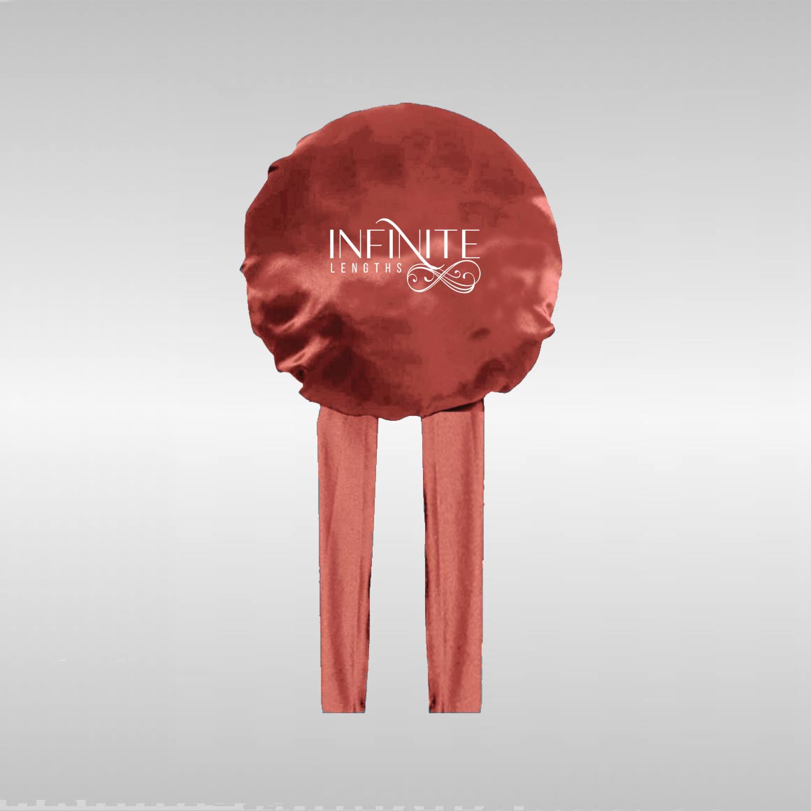 Silk Bonnet with Tie Band