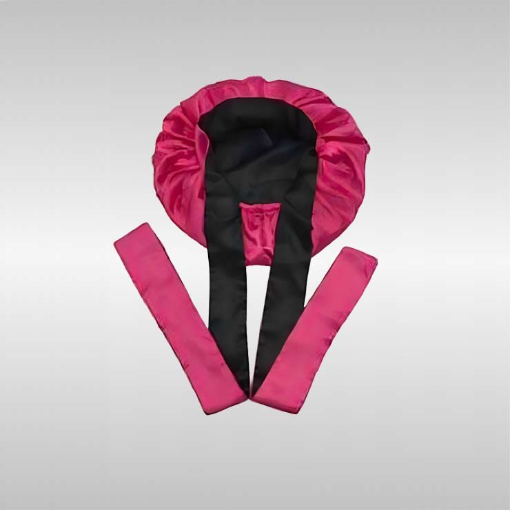 Silk Bonnet with Tie Band