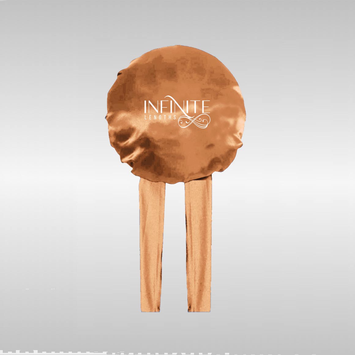 Silk Bonnet with Tie Band