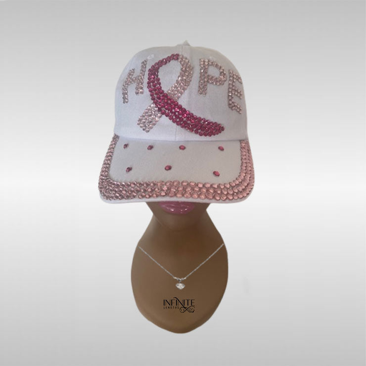 Hope White Bling Cap
