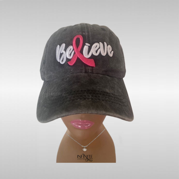 Breast Cancer Awareness - Believe Cap