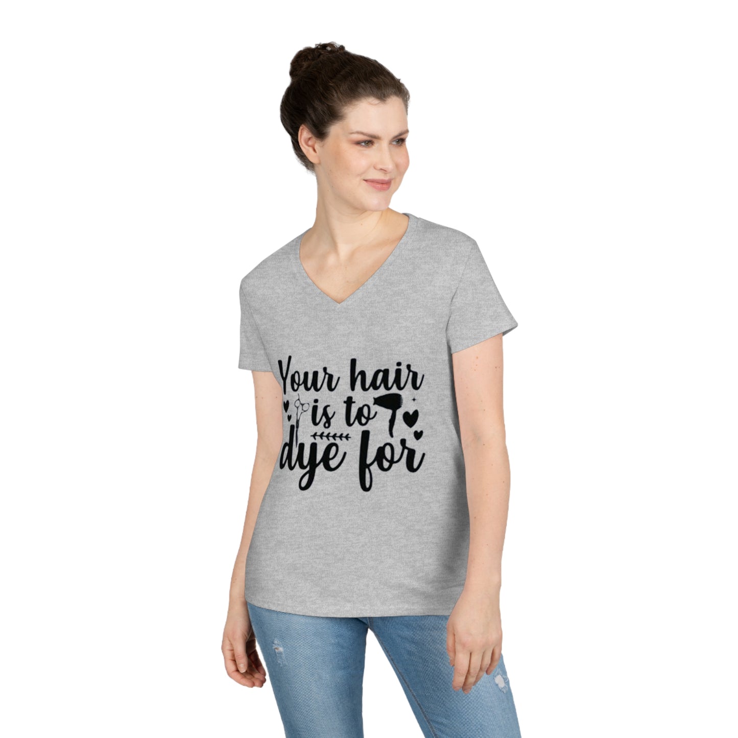 To Dye For V-Neck T-Shirt