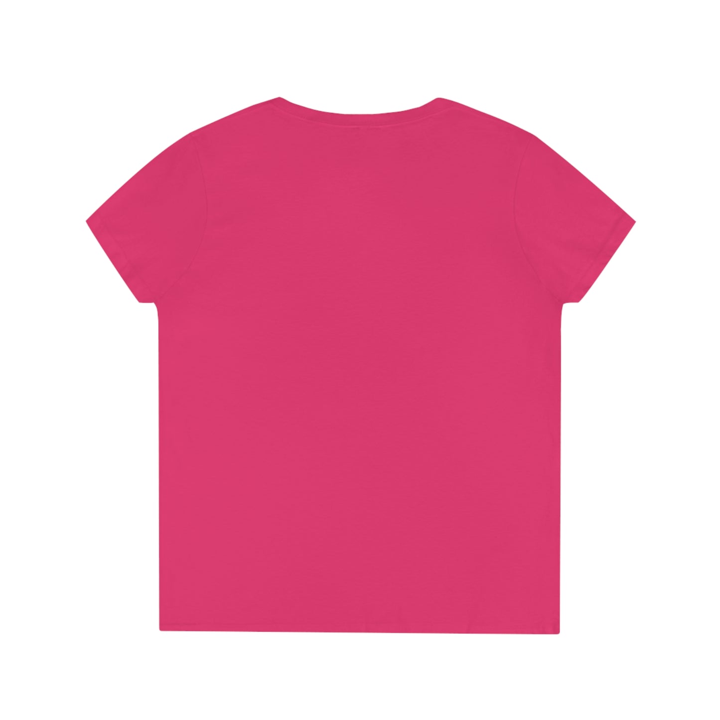Straight & Curly Me V-Neck T-Shirt
