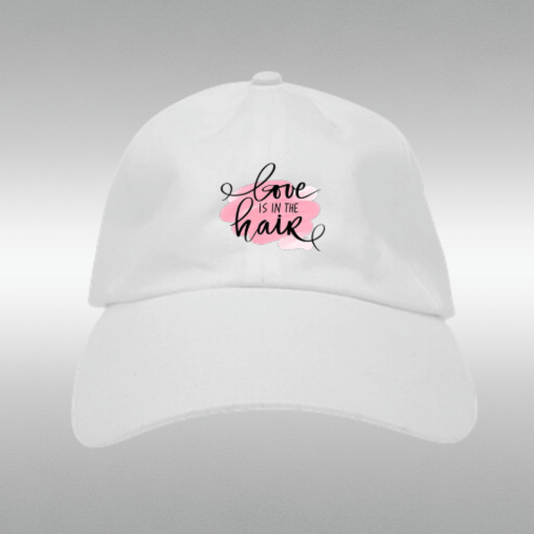 "Love Is In The Hair" Soft-Baseball Cap