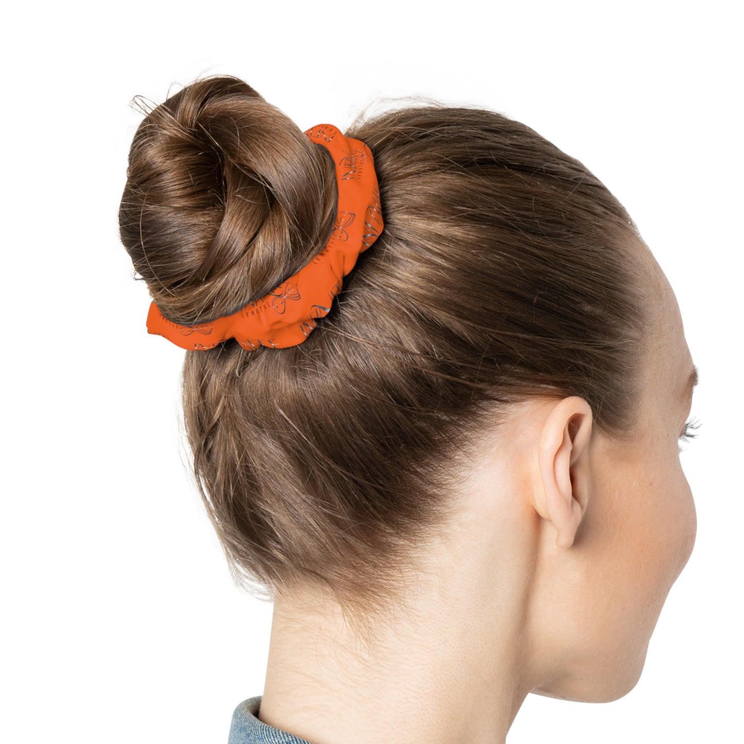 Orange Infinite Lengths Scrunchie