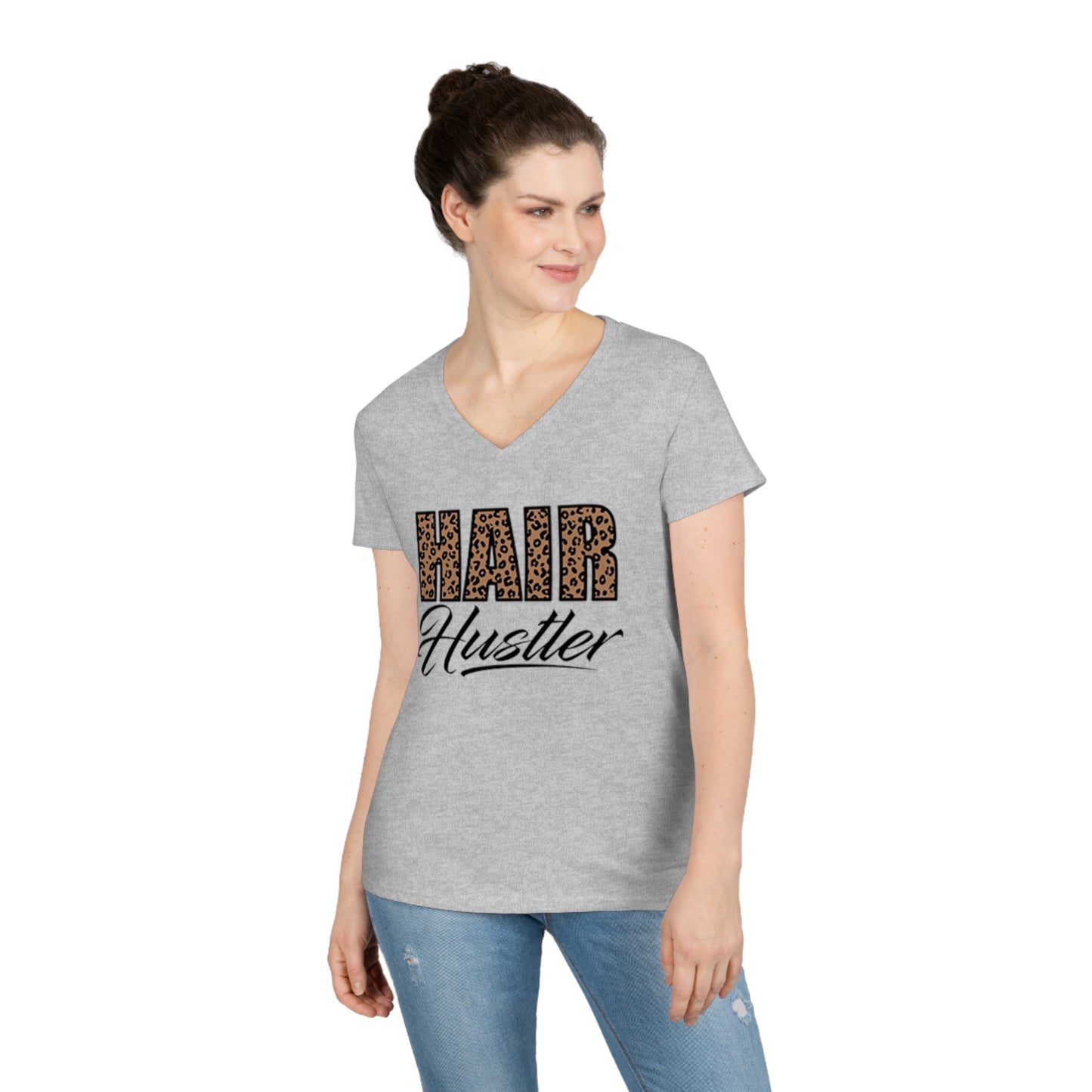 Hair Hustler V-Neck T-Shirt