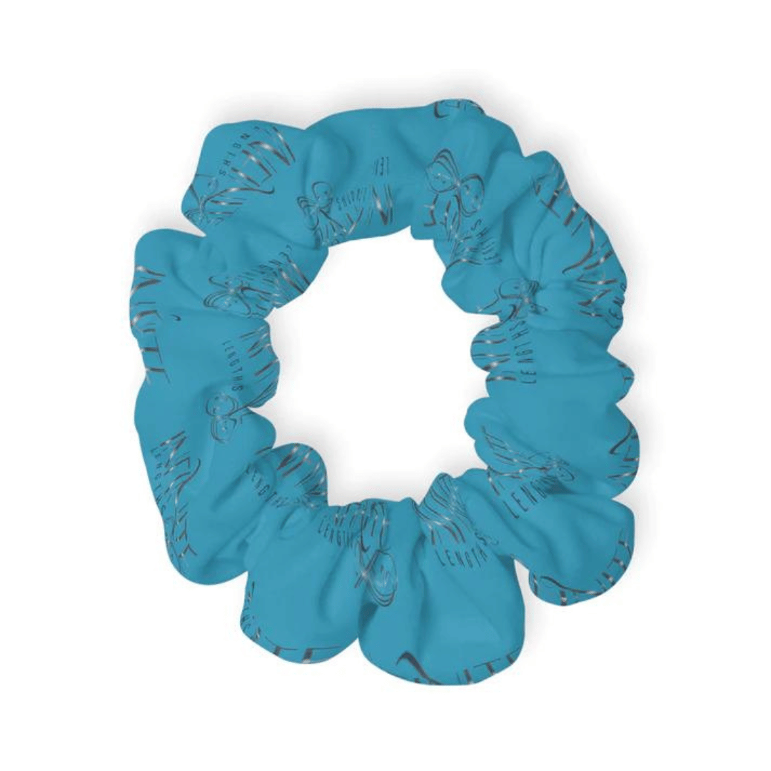 Turquoise Infinite Lengths Scrunchie