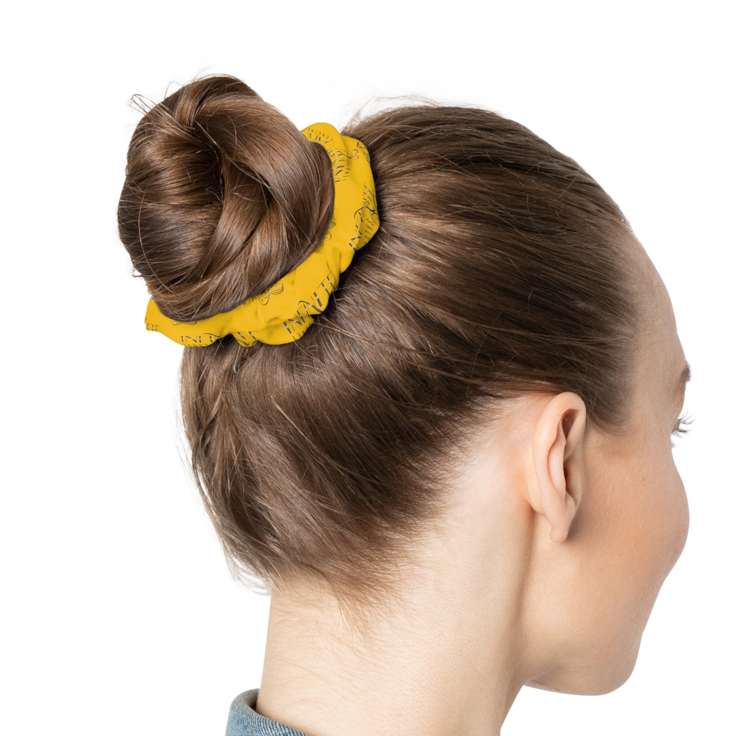 Yellow Infinite Lengths Scrunchie
