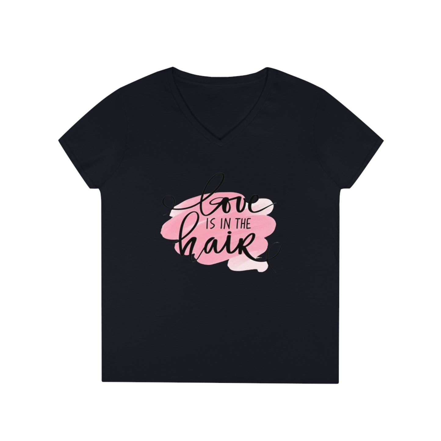 Love is in the Hair V-Neck T-Shirt