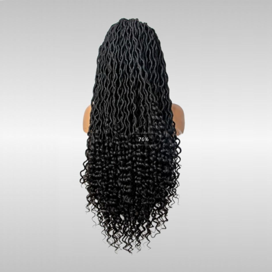 34" Lace Braid Wig